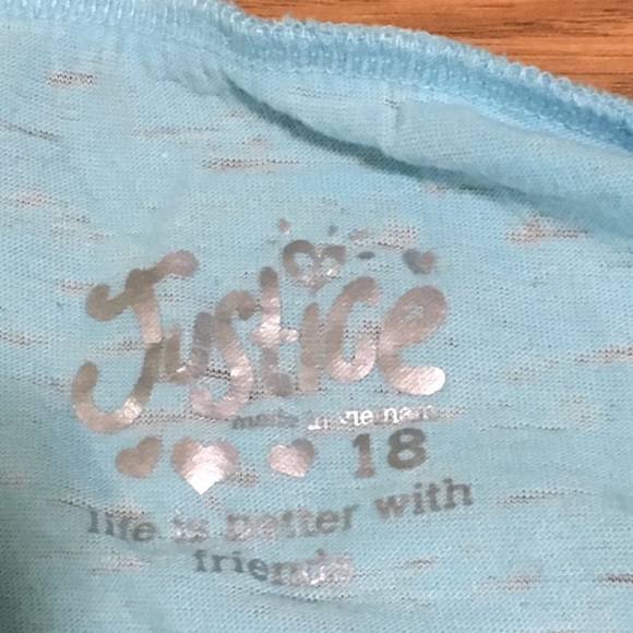 Justice Half Sleeve Tiger Top - Picture 6 of 6